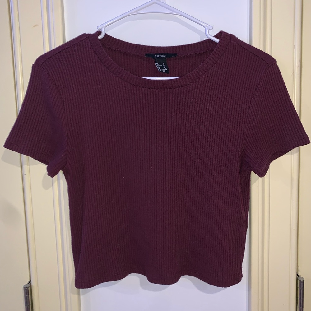 Ribbed Crop Top